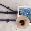 Round Cable Clips, 8MM Electrical Cable Wall Clip - Nail