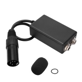 Aviation Headset Adapter GA Dual Plugs to Airbus XLR 5 Pin Male Adapter Headphone Extension Cable