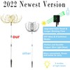 FANSIR Solar Garden Lights Outdoor 3 Pcs Solar Fireworks Garden