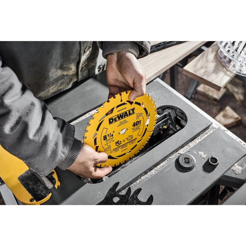 DEWALT Circular Saw Blade, 8-1/4 Inch, 40 - Teeth (DWA281440)