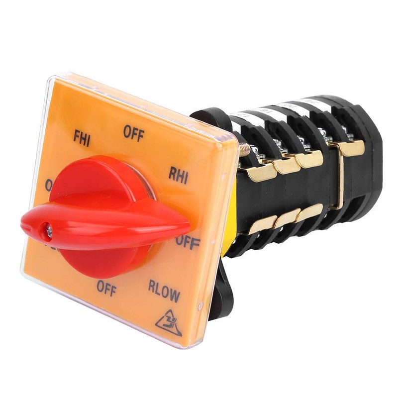 T-16EXF64D-6 8-Position Rotary Cam Switch Universal Changeover Selector for Milling