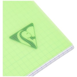 Clairefontaine Spiral Pad / 328655C A6 Assorted Colours Squares 90 g 80 Sheets