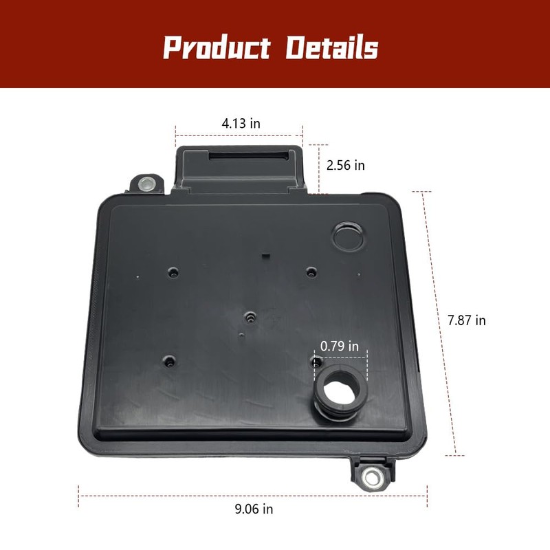 68417054AB 850RE Transmission Filter Oil Pan with Aluminum Gasket, Fit