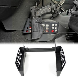 MAIKER Upgrade JK Metal Gear Shift Storage Box Center Console Hanging Box Gear Tray Compatible with 2011-2018 Jeep Wrangler JK JKU 4-door, Tactical Style