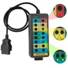 DUOYI OBD2 Breakout Box Can Bus Breakout Box with LED