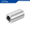 sourcing map M8 Round Connector Nuts, 304 Stainless Steel Coupling