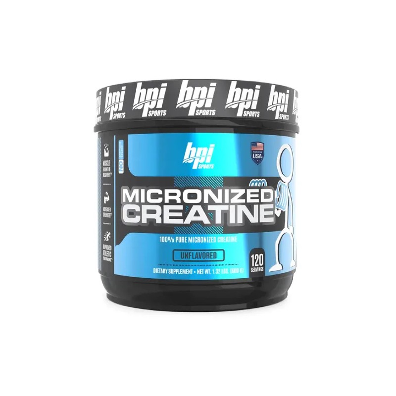Creatina Micronizada 600g Bpi Sports Suplemento Sin Sabor
