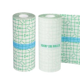 2 Rolls of Tattoo Film Healing (15 cm x 2 m), TONBAO Waterproof Transparent Second Skin Tattoo Plaster for Tattoo Care, Swimming and Everyday Use
