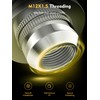 MIKKUPPA M12x1.5 Lug Nuts Set of 24pcs Hex 13/16'' (21mm)