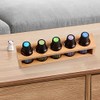 Natural Aroma Oil Stand, Natural Bamboo Essential Oil Holder for