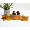 Lanyani 10 Sheets Transparent Stained Glass Sheets, 4x6 inch Colored