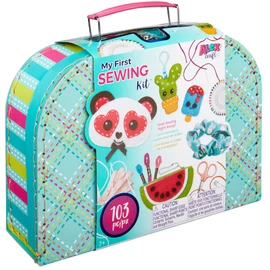 My First Sewing Kit by Alex Crafts, Perfect for Beginners, Arts and Crafts Colorful and Fun Sewing Projects to Learn the Basic Skills of Sewing (Ages 7+)