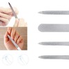 5 limas de uñas de diamante de doble cara de