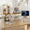 Expandable Kitchen Cabinet Organizer Shelves – Stackable Adjustable Metal and