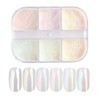 GZSYY White Pearl Chrome Nail Powder Pearl Chrome Nail Powder