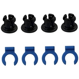 1 Set Bowden Tube Claw Buckle Hotend Extruder Clamp Printer Radiator Clamp Bowden Tube Clamps 3D Printer Extruder Hotend Extruder Clip Collet Clip Chuck Plastic to Rotate Converter