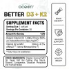 Organics Ocean Better D3 + K2-100% Organic VIT D3 and