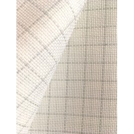 Zweigart White Easy Count (1219) 18 Easy Count Fat Quarter Aida Measuring 55cm x 50cm (21 x 19 Inches)