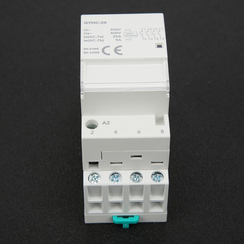 Modular Contactor 4P Industrial Household Circuit Control Module 4NO 50Hz
