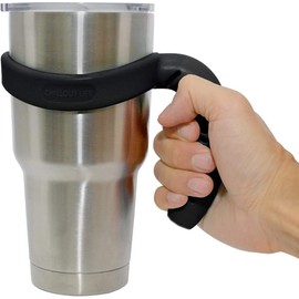 Handle for YETI Cup 30 oz - Ozark Trail - Beast & CHILLOUT LIFE 30 oz Tumblers. Comfortable Handle for 30 oz Tumbler (Black Handle Only)