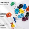 60 Pcs Glove Locks No Knots Required Needle Stoppers Baseball