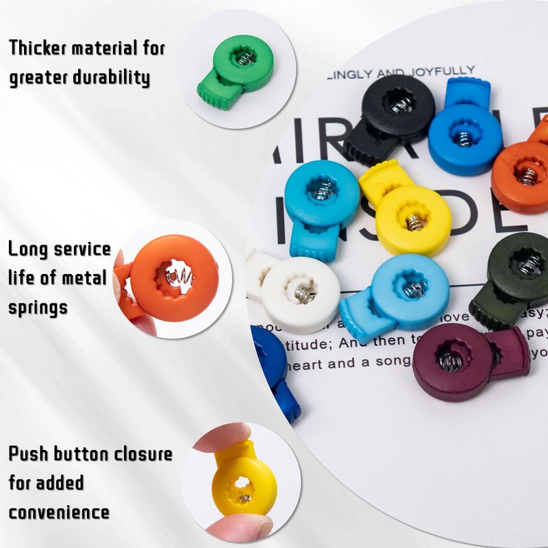60 Pcs Glove Locks No Knots Required Needle Stoppers Baseball