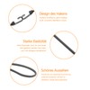 Pack of 10 Elastic Straps with Hooks Set 30 cm