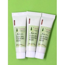Jeju:en 3 Jeju:en  Aloe Gel Sleeping Facial Mask Travel Size .34 Oz Each SEALED IP16