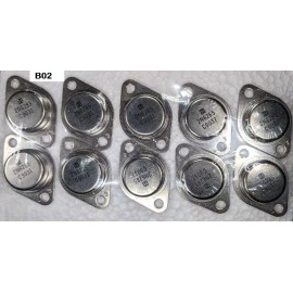 RCA 2N6285 RCA Power Transistor 10 Pack -60V  -20A   160W  PNP BinB02