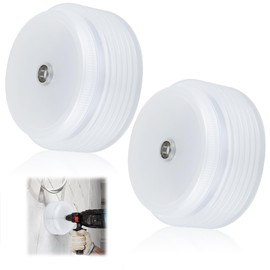 2 Pcs Hole Saw Dust Collector, 135mm Elastic Drill Dust Collector, Drill Dust Catcher, Drills Ash Bowl for Electric Drills Bits Holesaw Hole Cutter Holes Opener