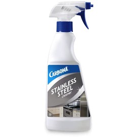 Carbona Stainless Steel Cleaner | Streak Free Formula | for Refrigerators, Sinks, & Dishwashers |16.8 Fl Oz, 1 Pack