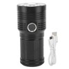 Strong Light Flashlight 10000LM 300‑500 Meters LED 4 Modes Rechargeable