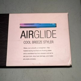 Calista AirGlide Cool Breeze Styler Iron Wave Curl Smooth Straighten Teal