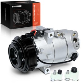 A-Premium Air Conditioner AC Compressor with Clutch Compatible with Hyundai Accent 2020-2022 & Kia Rio 2020-2023, 1.6L