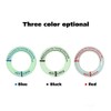 Car Ignition Switch Cover Luminous Key Ring Hole Cover Sticker