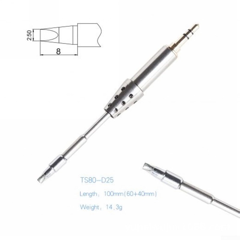 TS80P B02 BC02 D25 K4 J02 Soldering Iron Tip Replacement