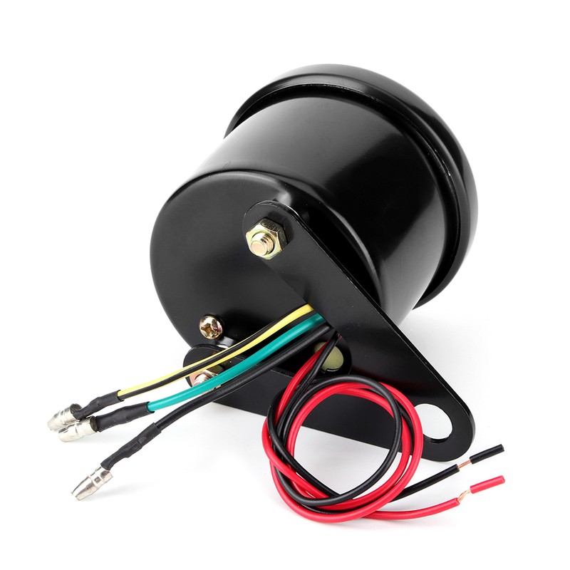 Universal 12V Vintage Motorcycle Tachometer Gauge LED Backlight Auto Accessory