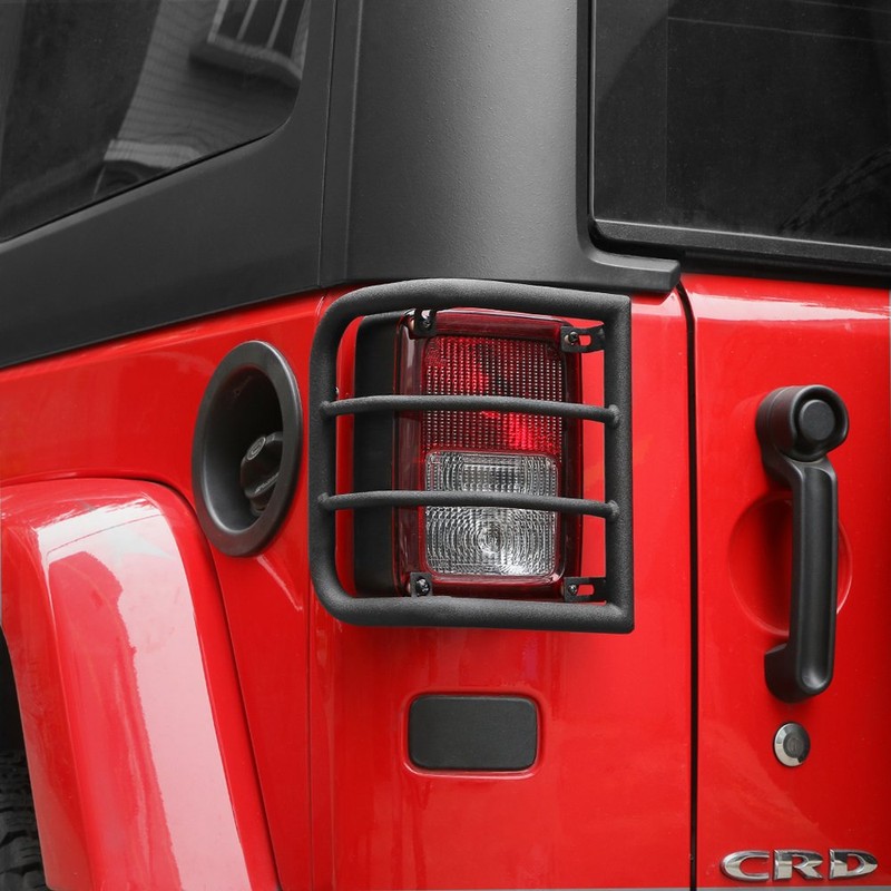 Rear Tail Light Cover Guard Protector for Jeep Wrangler JK