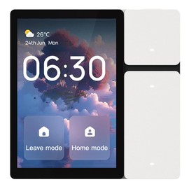 Snblzhef WiFi Tuya Smart Touch Screen 3.5 Inch Panel Scene Switch IR Remote Control Central Controller for Intelligent Scenes