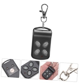 PartyKindom Remote Control Electric Door Control Garage Door Control Key Fob Garage Door Opener Remote Controls Garage Door Remote Control Universal Garage Door Remote Control Black