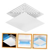 Outanaya Square Air Vent Cover for Central Air Deflector Ceiling