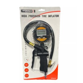 Unbranded Digital Tire Inflator Gauge High Precision Flexible Hose Pistol Style Air Chuck
