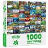 BenBen 1000 Piece Puzzle for Adults, Iconic America, 56 USA