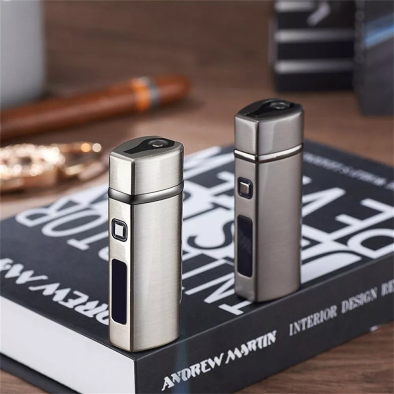 The Vintage Lighter Triple Flame Cigar Torch Lighter Butane Lighter