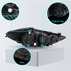 TUSDAR Fits For 2017 2018 Hyundai Elantra without DRL Headlight