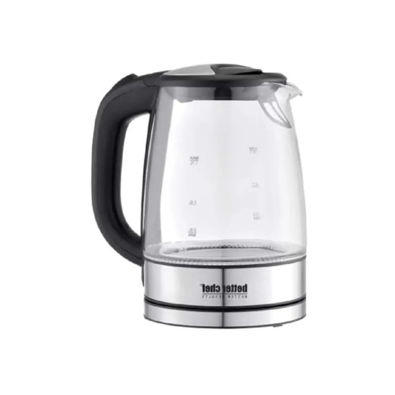 Better Chef Cordless Electric Glass Kettle | 7-Cup Borosilicate Glass