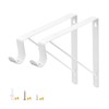 Yarssihha 2 Pack Closet Rod Bracket, 12 x 10.4 Inch