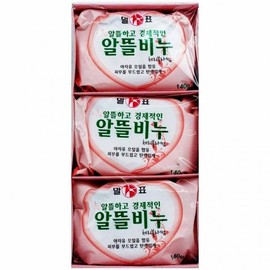 Malpyo Economical Beauty Soap Cherry Blossom 140g x 3 pieces 6ea