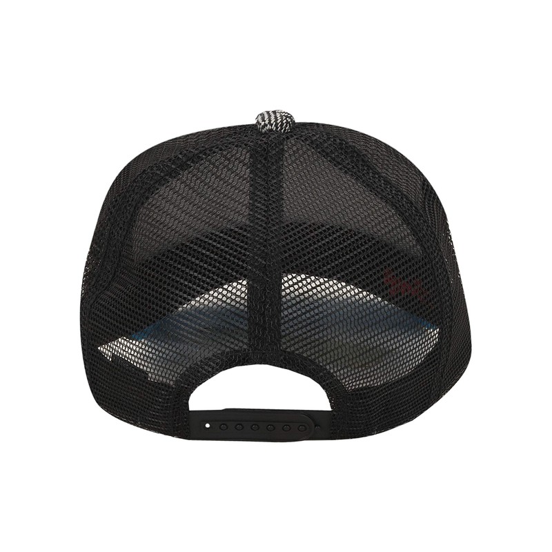 Djinns Men Caps/Trucker Cap Tweed Combo High Fitted black -