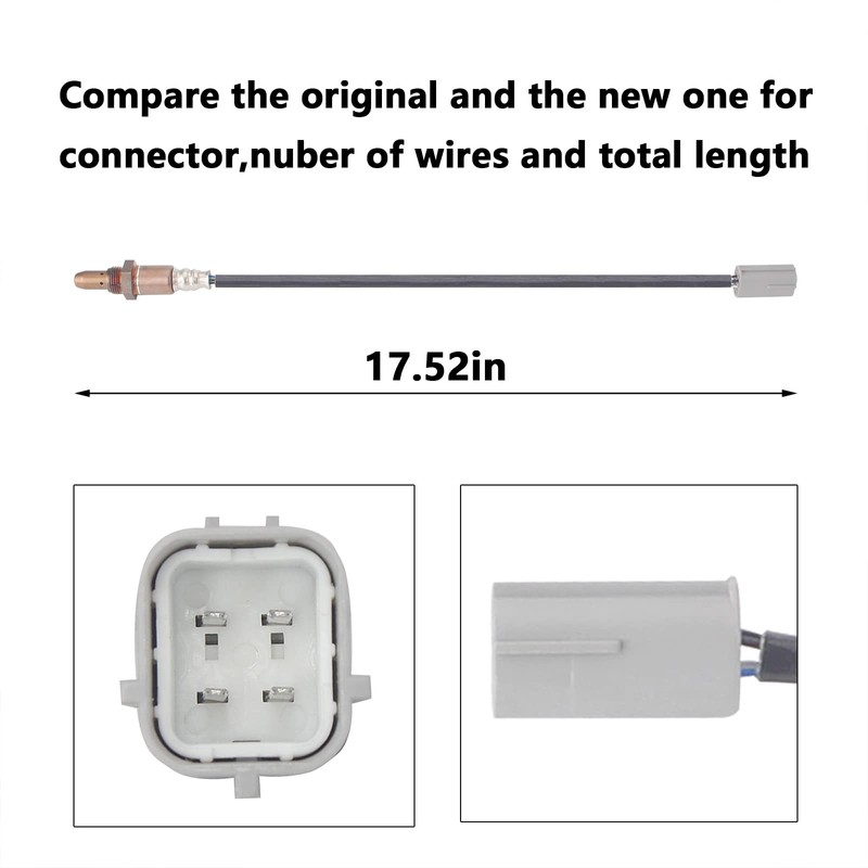 DOSKJOK 234-9038 O2 Sensor de oxígeno Upstream 250-54037 compatible con